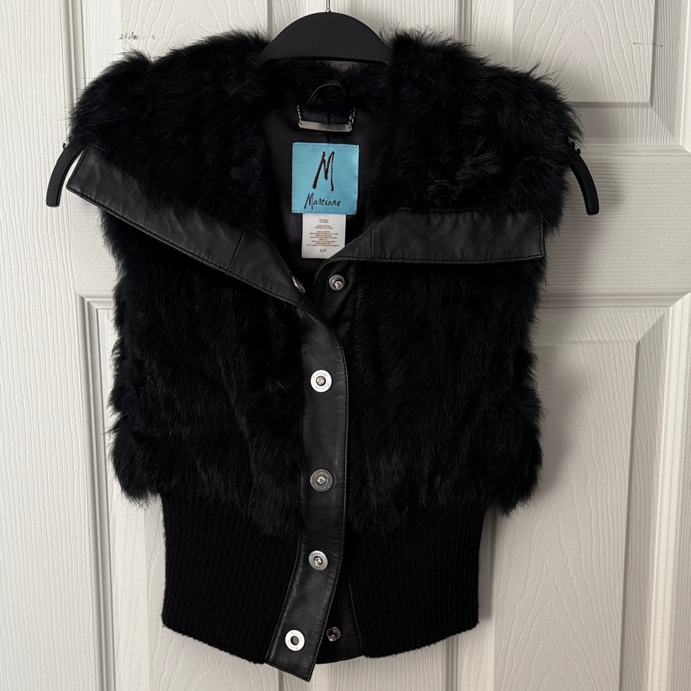 Marciano Rabbit Fur Vest